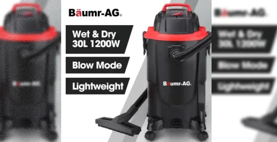 BAUMR-AG 30L 1200W Wet and Dry Vacuum Cleaner-0