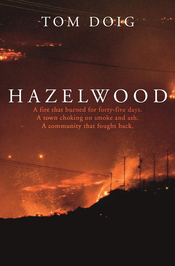 Cover of Discovering Hazelwood book showing a riveting 2020 paperback that informs emergency leaders