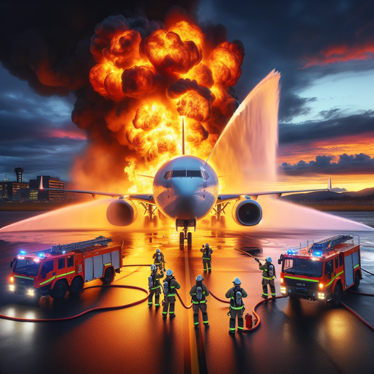 Essential Aircraft Rescue and Firefighting Tactics for Emergency Response