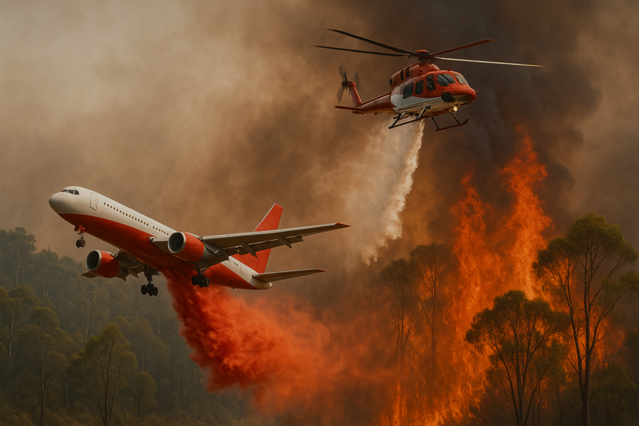 2. Background- Bushfire Threats and Aerial Suppression in Australia