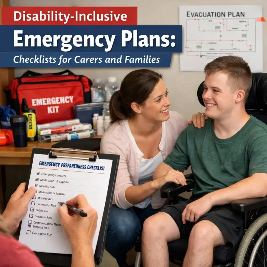 Disability-Inclusive Emergency Plans: Checklists for Carers and Families