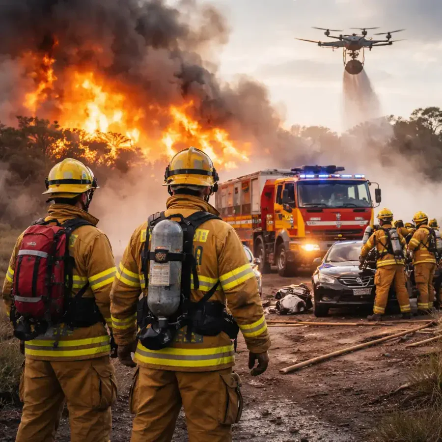 Advancements and Challenges in Australian Firefighting and Rescue Operations
