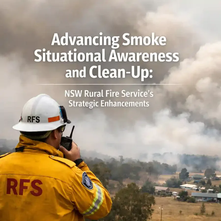 Advancing Smoke Situational Awareness and Clean-Up: NSW Rural Fire Service’s Strategic Enhancements