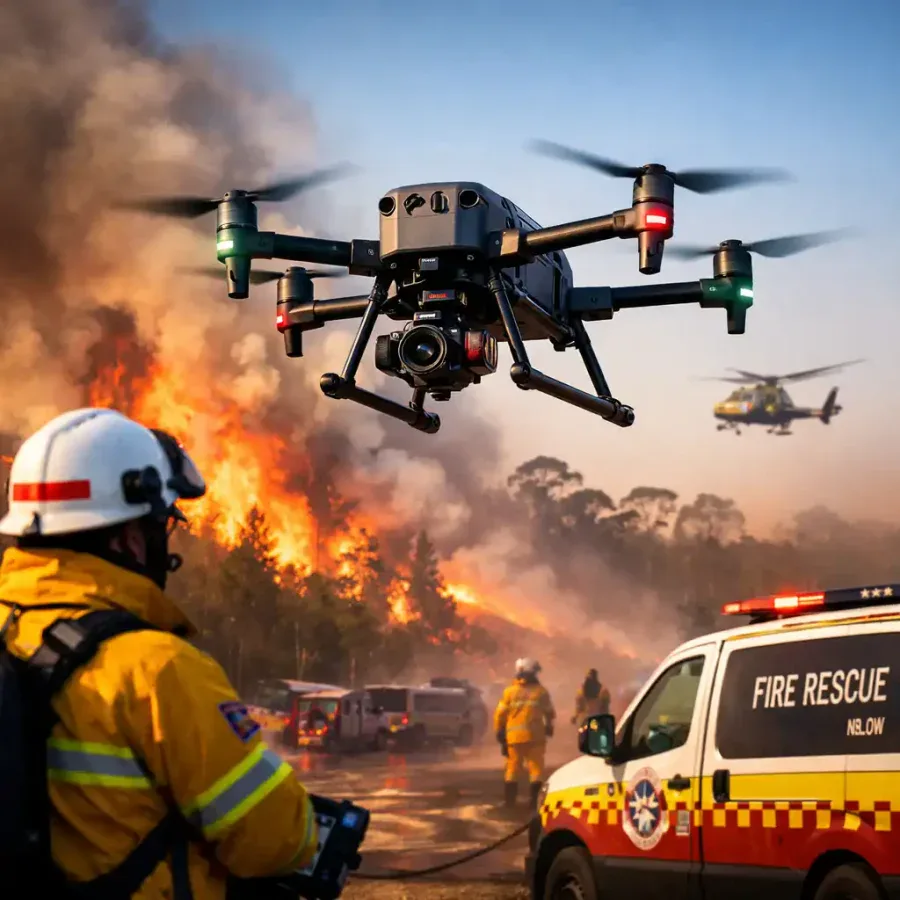 Drone Fireground Intelligence in Australia, Practical Emergency Guide