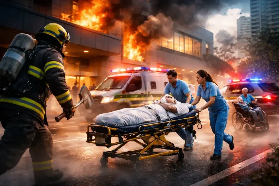 Hospital Evacuation During Fire or Disaster, Practical Safety Guide