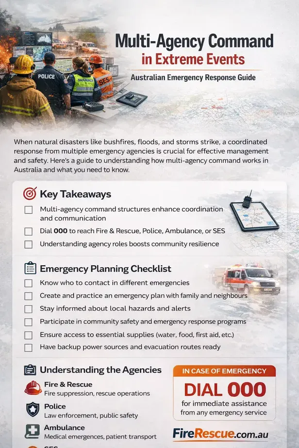 Multi-Agency Command in Extreme Events Australian Emergency Response Guide preview