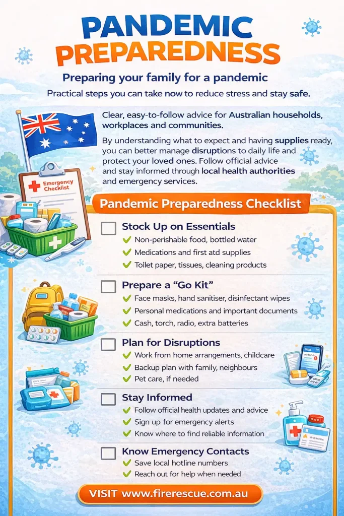 Pandemic Preparedness Checklist for Families, Essential Steps to Stay Safe 01