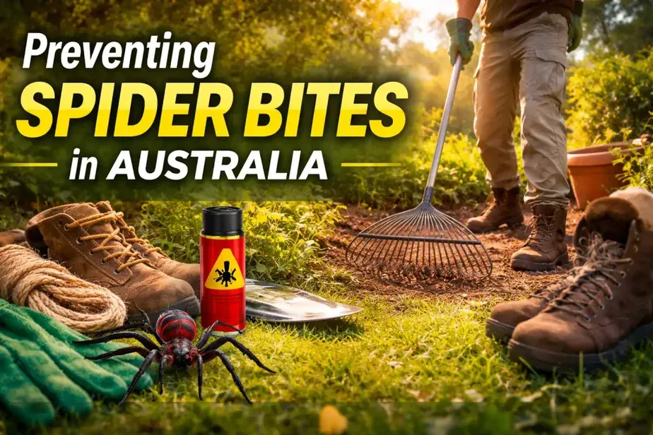 Preventing Spider Bites in Australia
