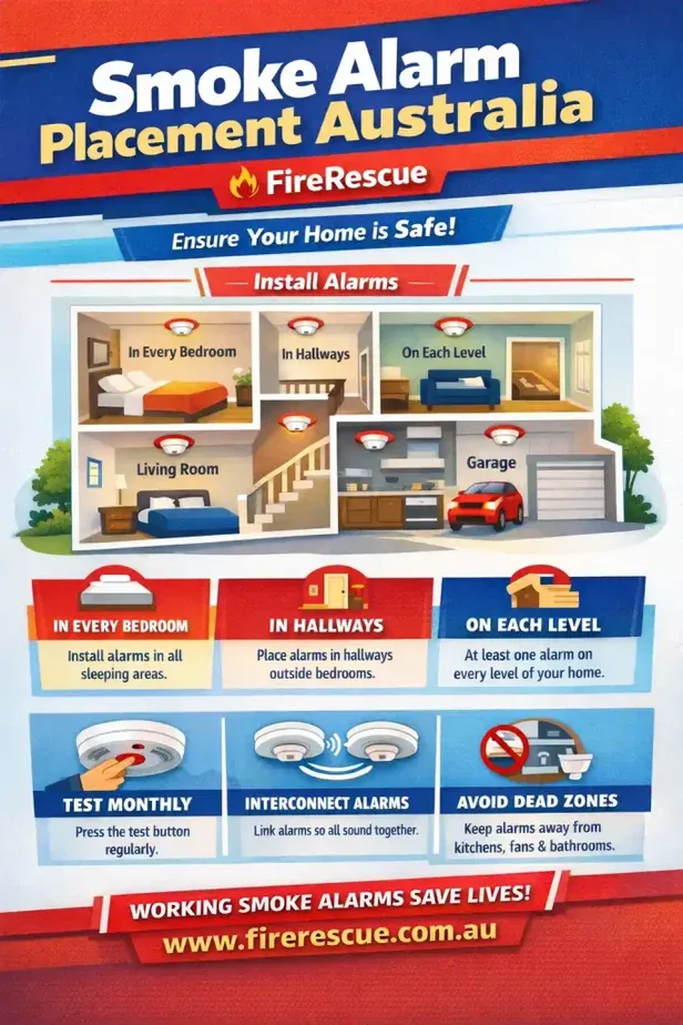 Smoke Alarm Placement Australia | FireRescue
