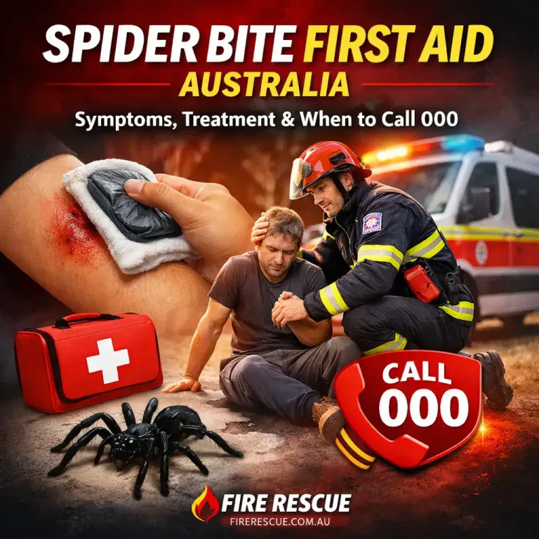 Spider Bite First Aid Australia: Symptoms, Treatment and When to Call 000
