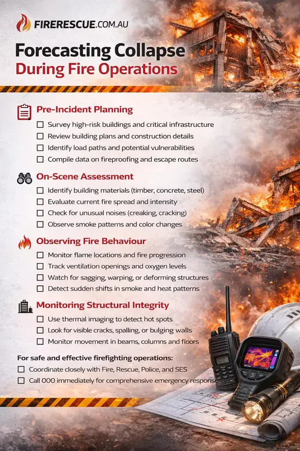 Preview of the Structural Collapse Forecasting in Fire Conditions guide