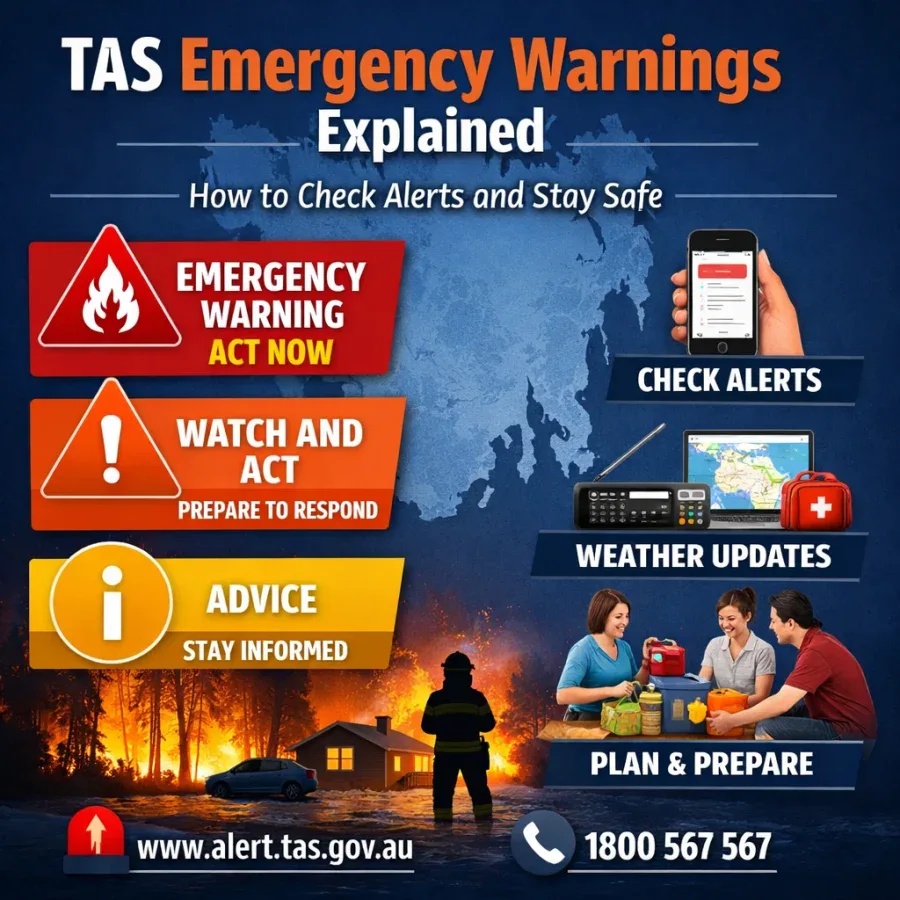 TAS Emergency Warnings Explained, How to Check Alerts and Stay Safe