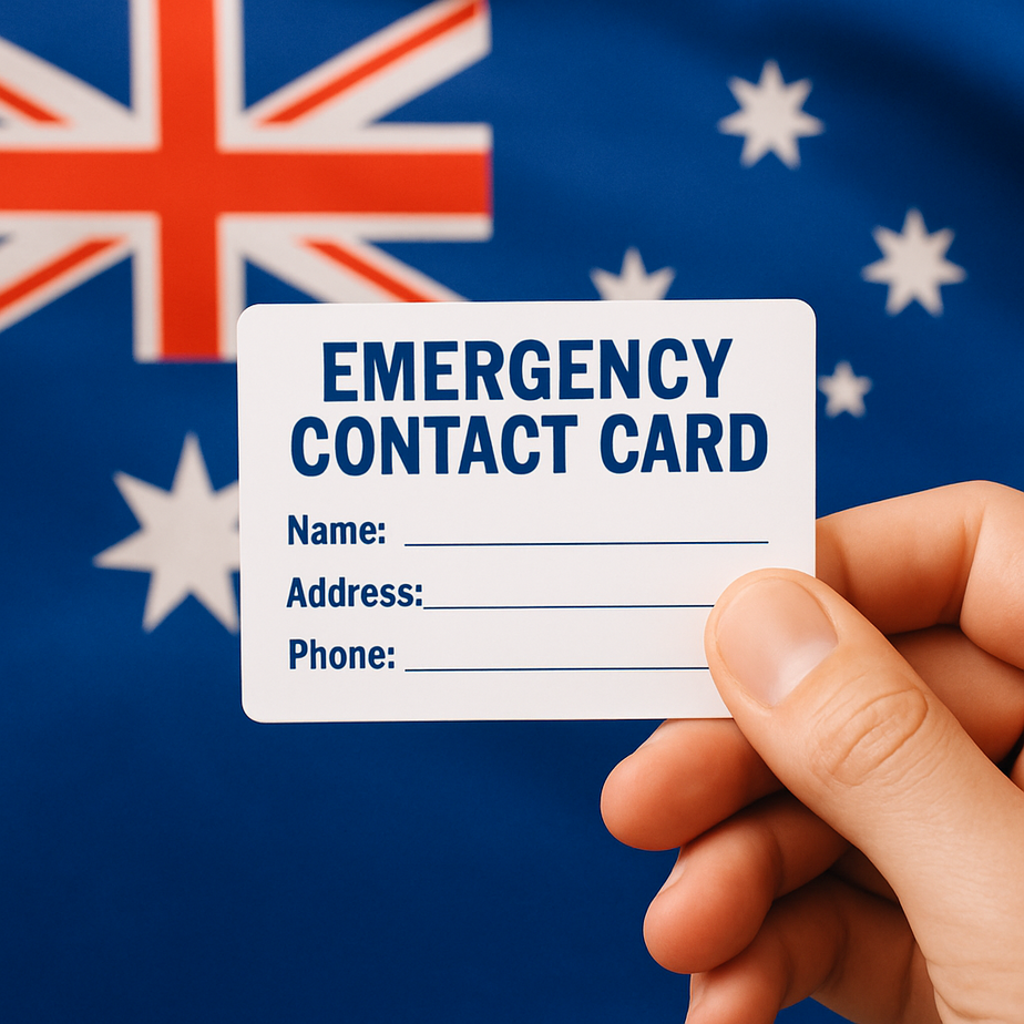 Emergency Contact Card Printable