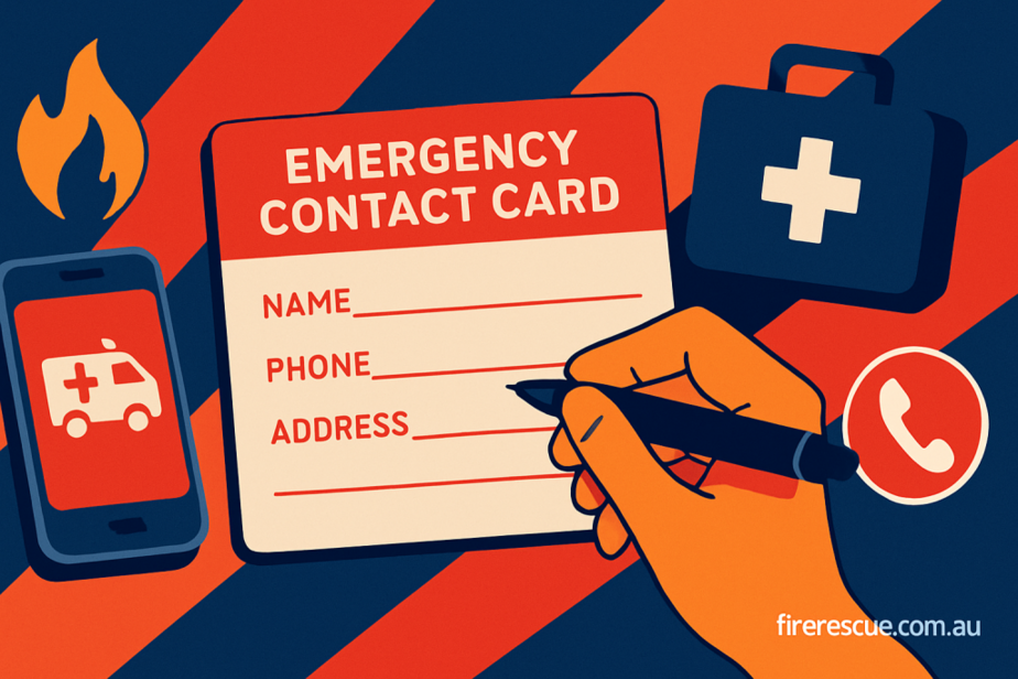 Emergency Contact Card Printable inline image