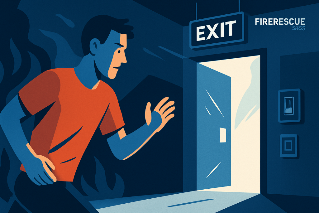 Emergency Evacuation Behaviour under Stress inline image