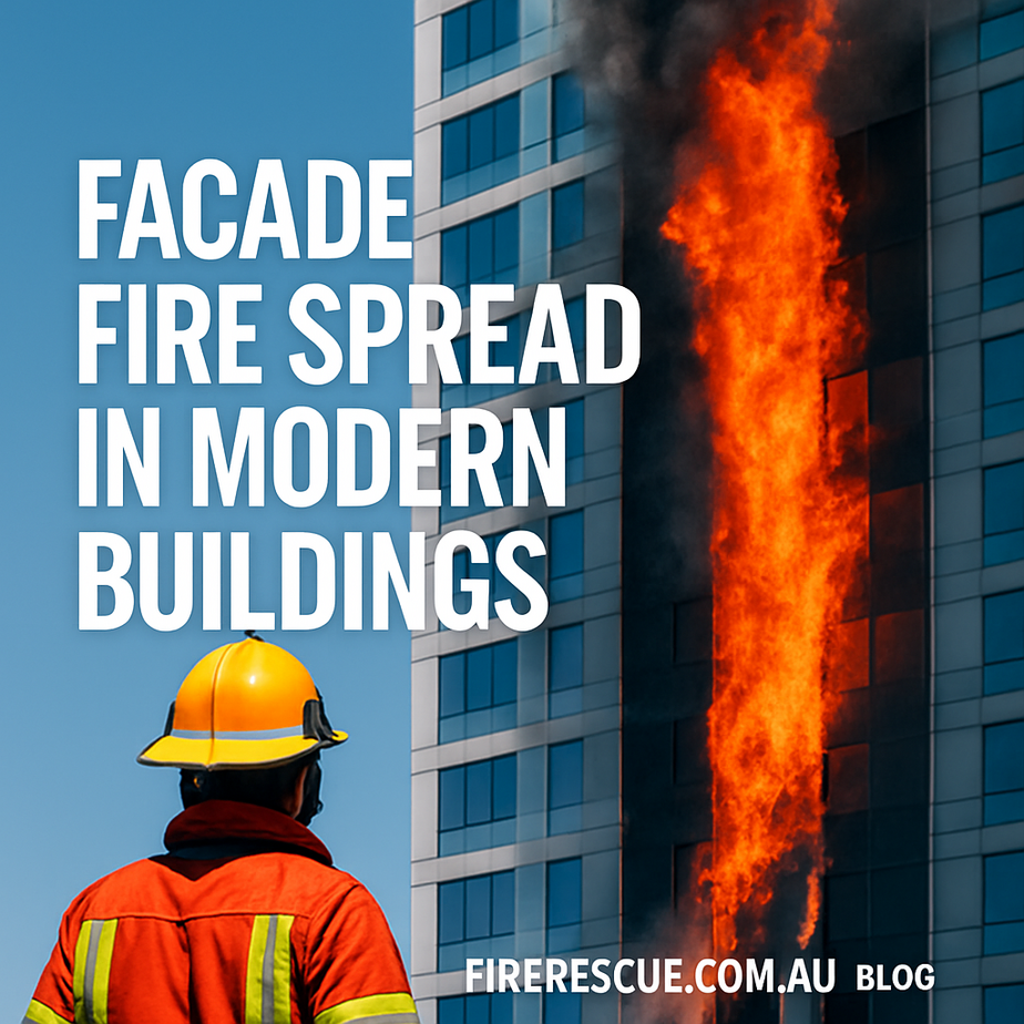 Facade Fire Spread in Modern Buildings