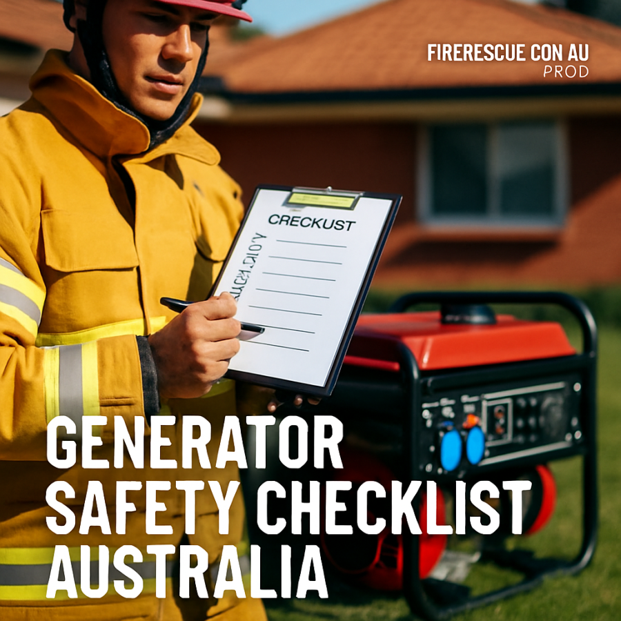 Generator Safety Checklist Australia featured image