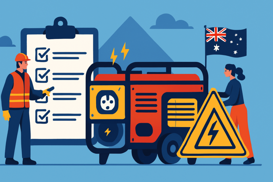 Generator Safety Checklist Australia inline image