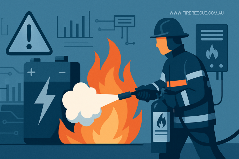 Lithium-Ion Battery Fire Suppression inline image