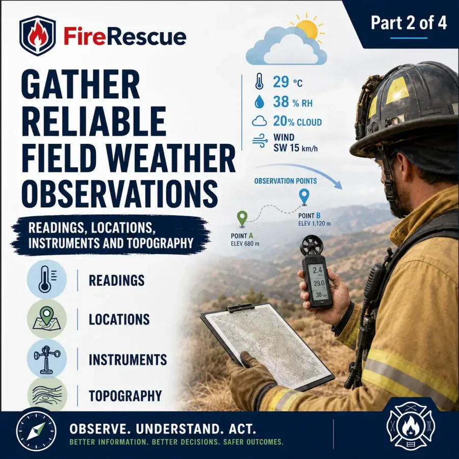 Gather Reliable Field Weather Observations | FireRescue