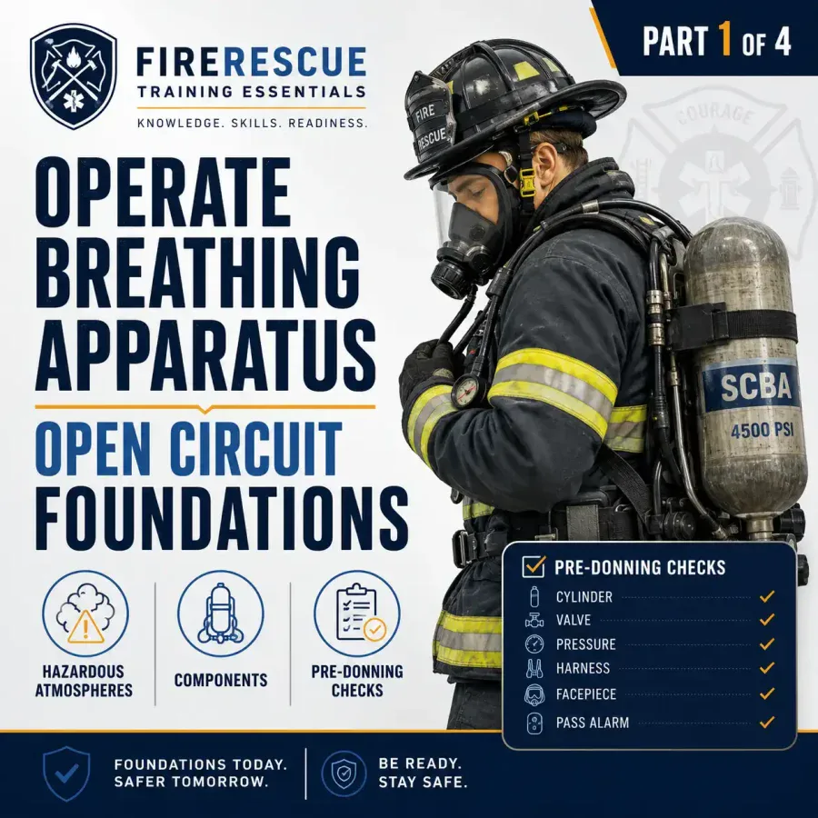 Operate Breathing Apparatus Open Circuit Foundations