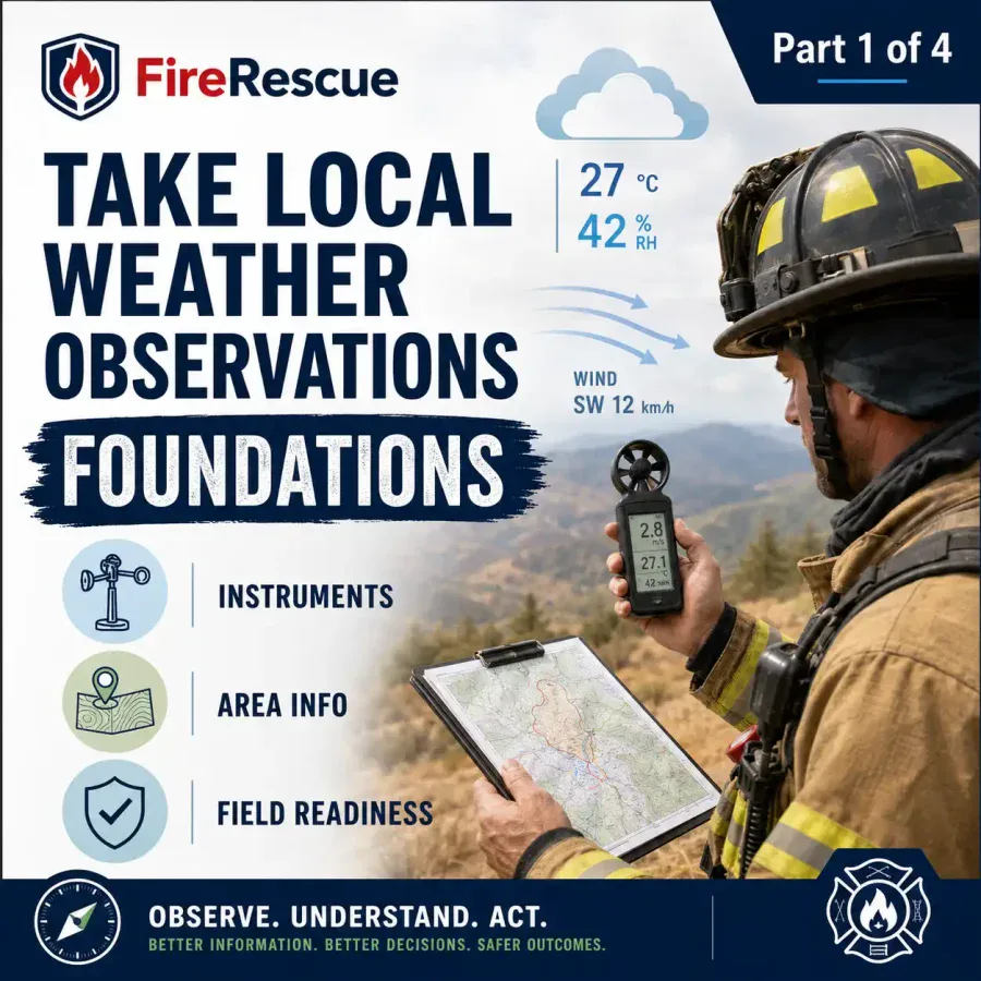 Take Local Weather Observations Foundations, Part 1 of 4, FireRescue