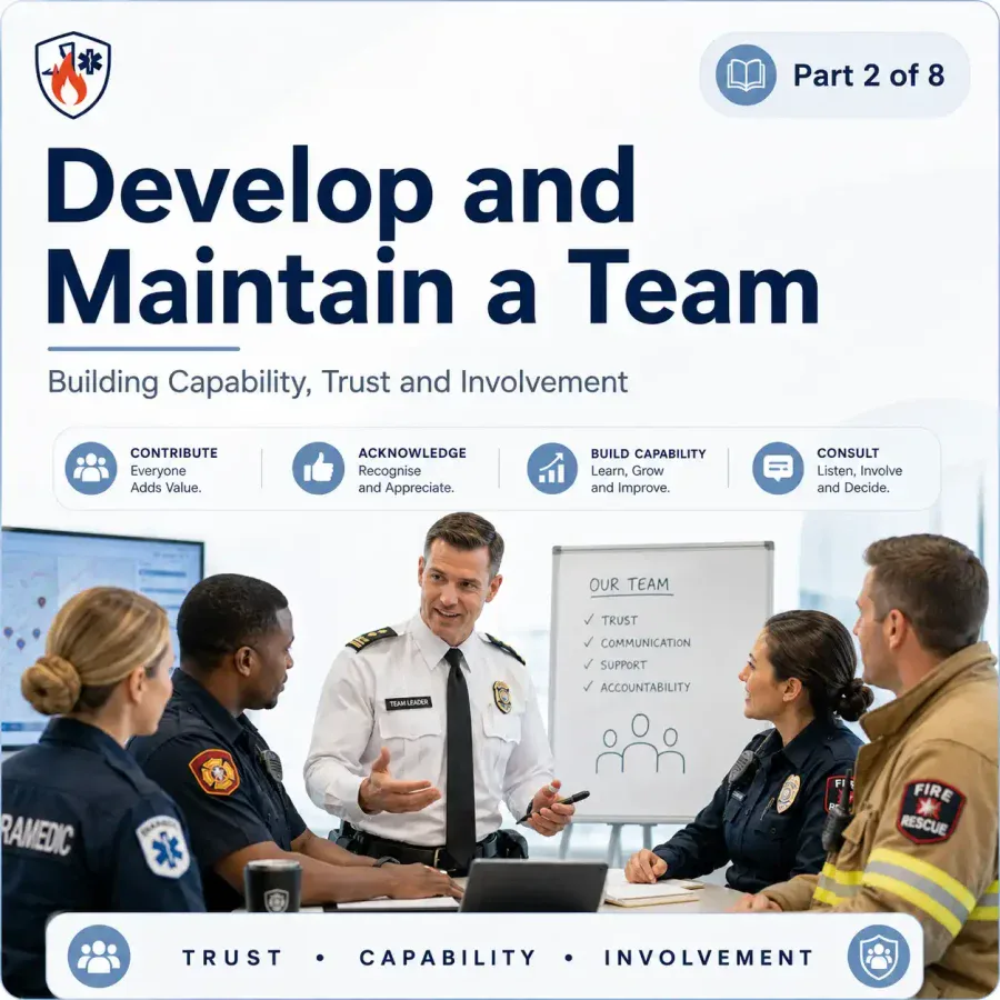 Team Development Leadership, Part 2 of 8, Build Trust and Capability