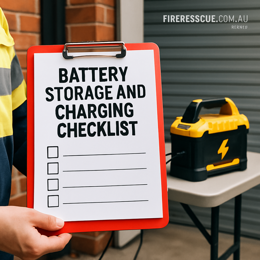 Battery Storage And Charging Safety Checklist featured image
