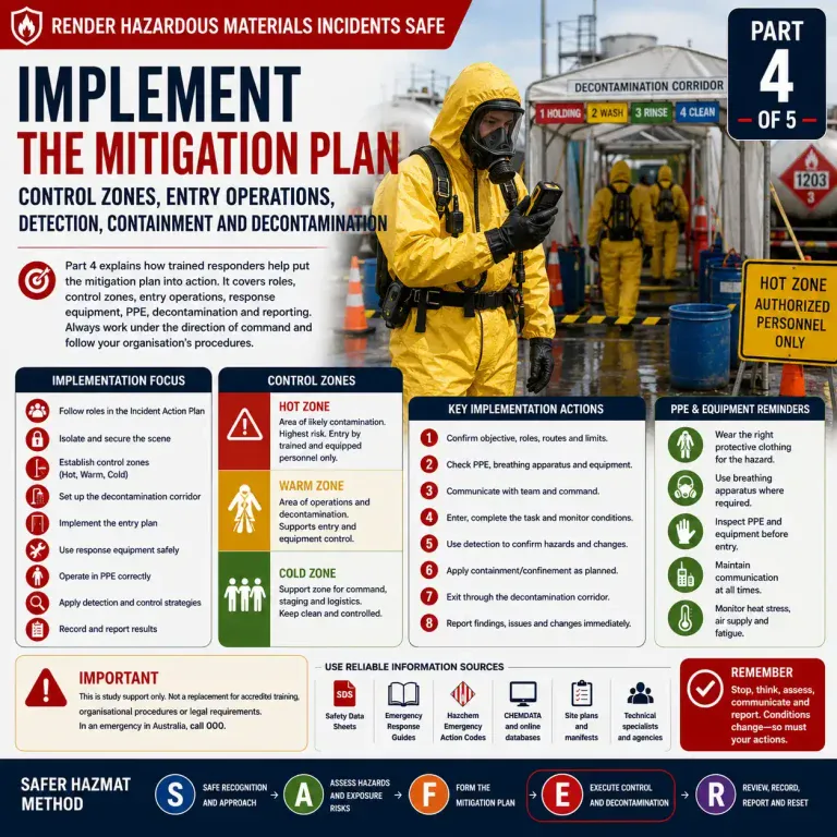 Implement Hazardous Materials Mitigation Plan, Part 4 of 5