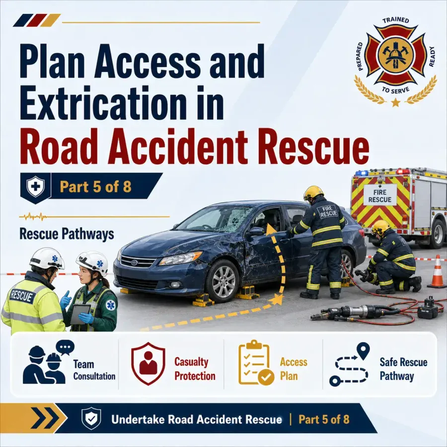 Plan Access and Extrication in Road Accident Rescue, Part 5 of 8, Rescue Pathways