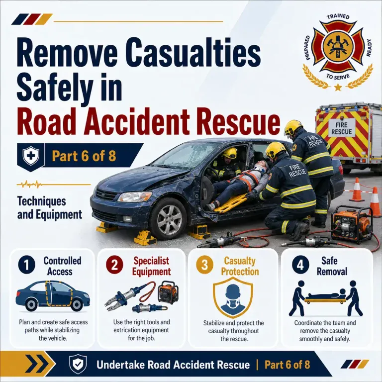 Remove Casualties Safely in Road Accident Rescue, Part 6 of 8, Techniques and Equipment
