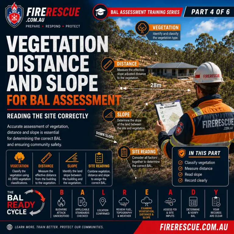 Vegetation Distance and Slope for BAL Assessment, Part 4 of 6
