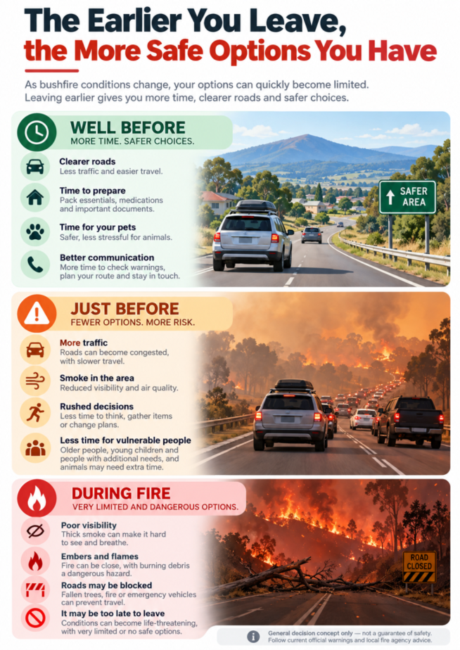 Learn the official last-resort guidance for your local area before fire season, not during an emergency.