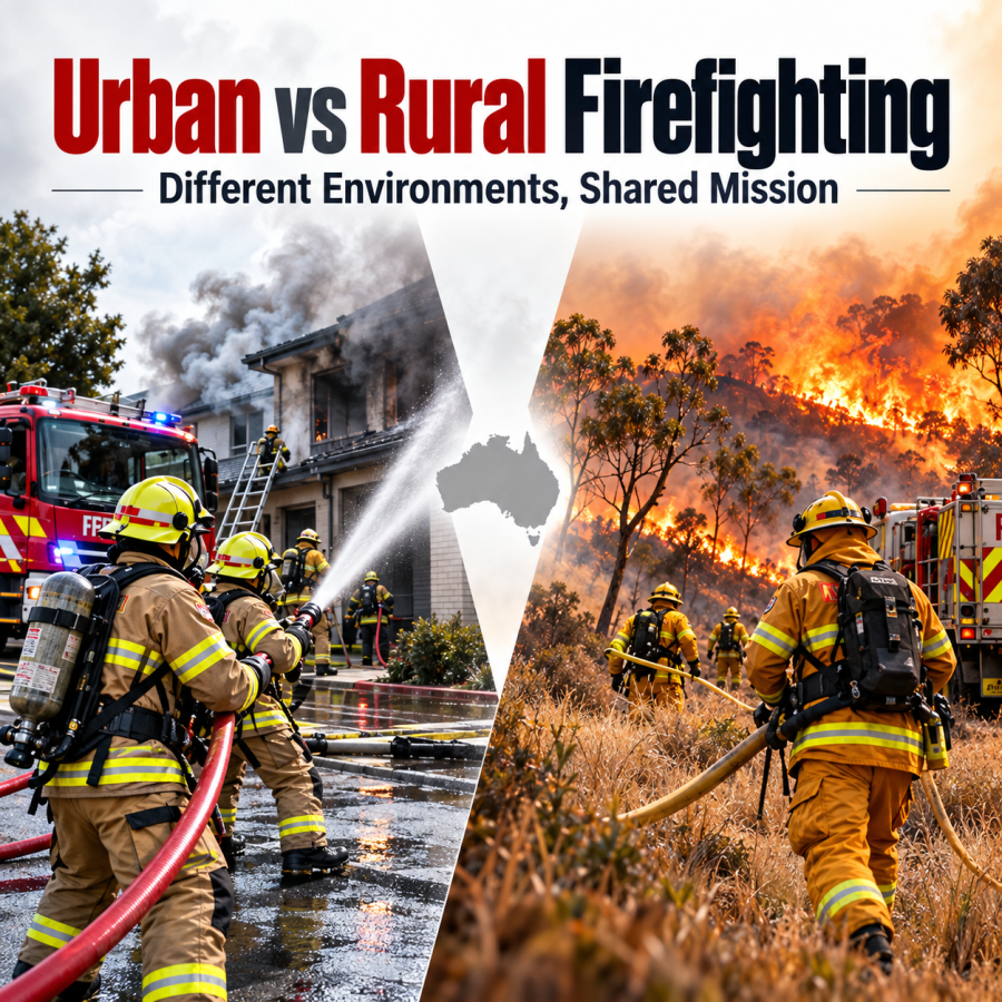 Urban vs Rural Firefighting- How Tactics, Resources and Risks Differ